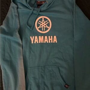 Factory Effex Yamaha Stack Hoody - turquoise , X-Large